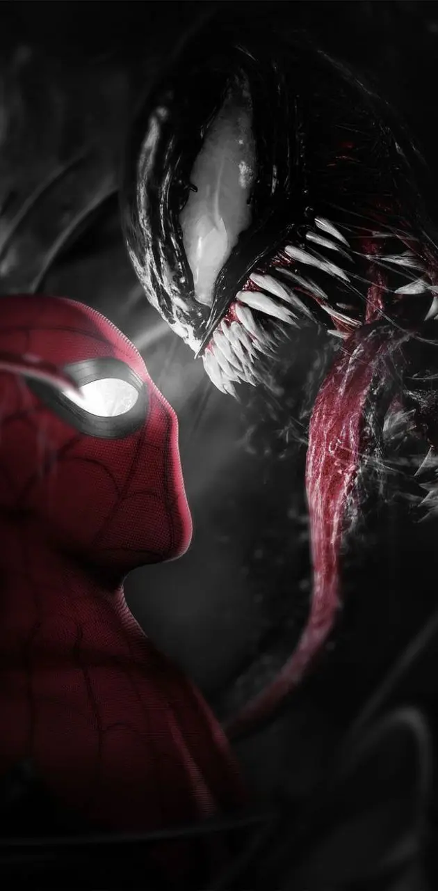 Venom and Spider Man 