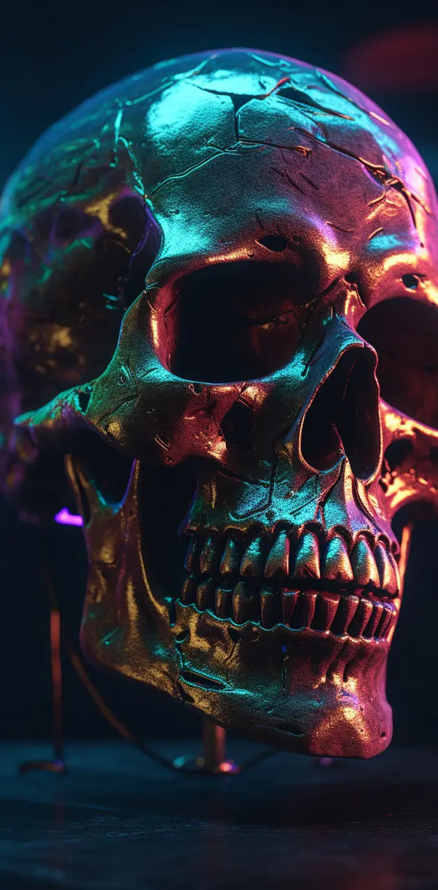 Neon Skull #2