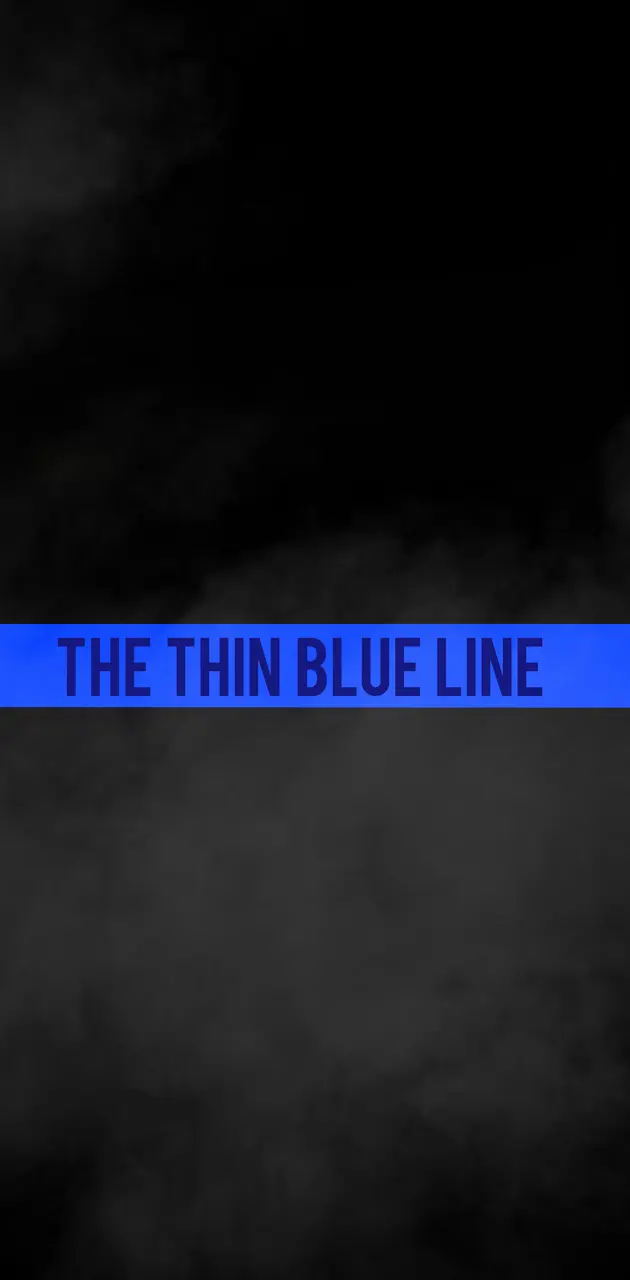The thin blue line 