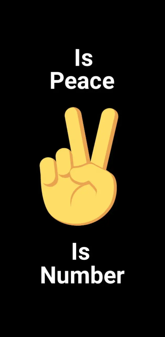 Is Peace Is Number