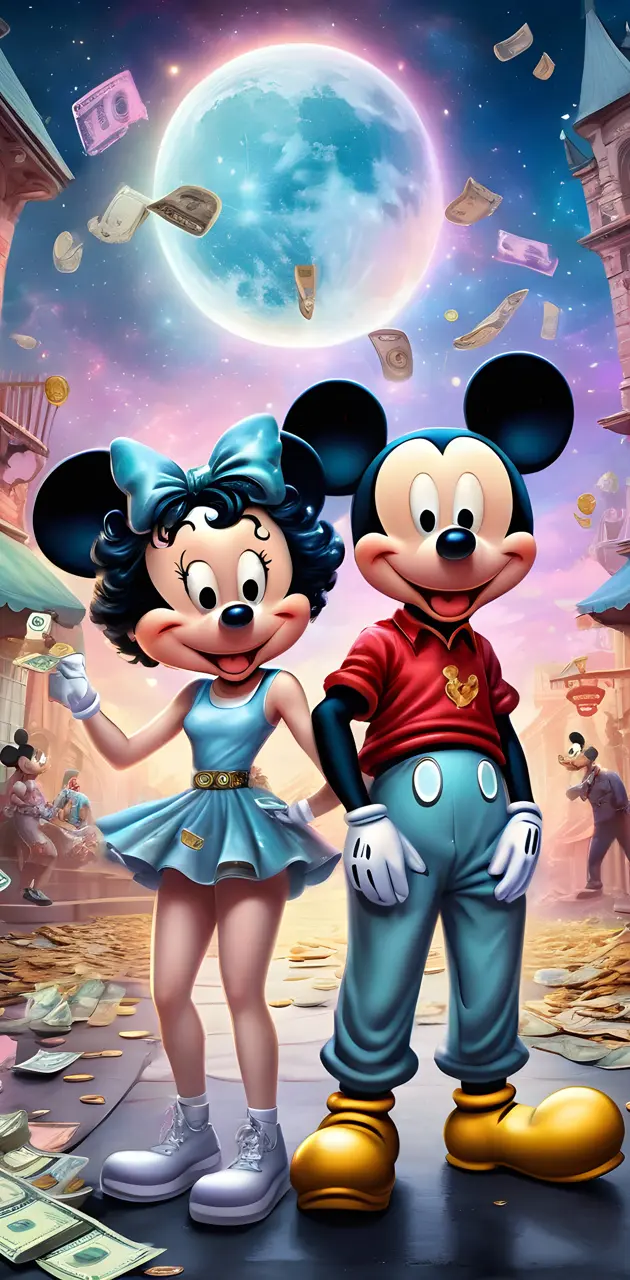 Urban Mickey and Minnie