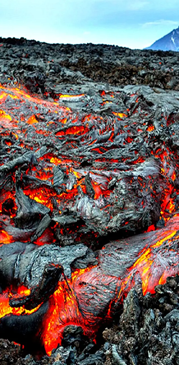 volcano the lava