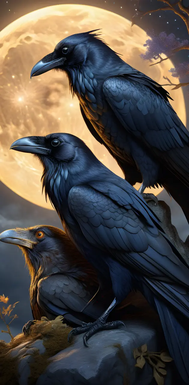 3 Raven listening