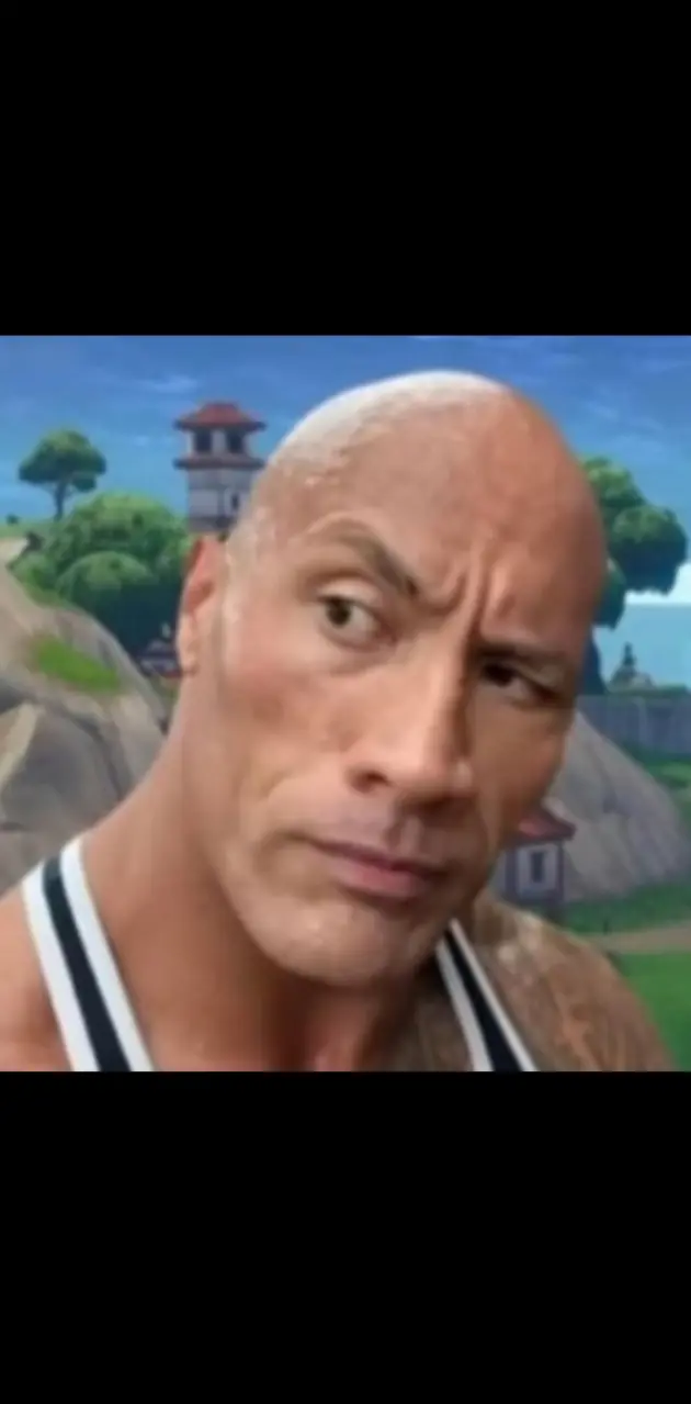 The Rock Eyebrow Raise Face Meme - The Rock Eyebrow Raise Face