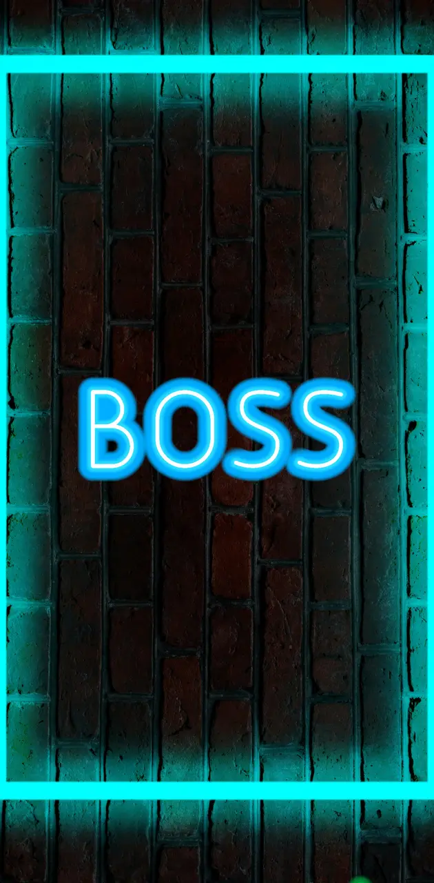 Neon Boss Sign