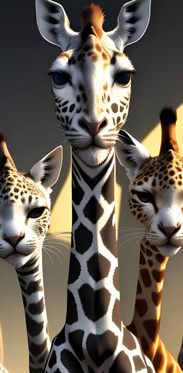 Giraffe Cool Cats