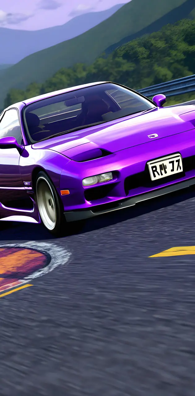 rx7 purple