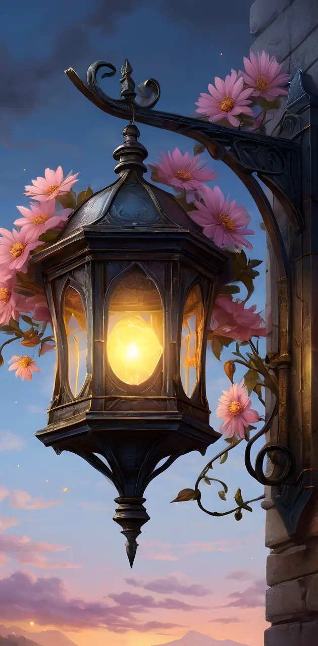 dawn flowers 5th dimension lantern