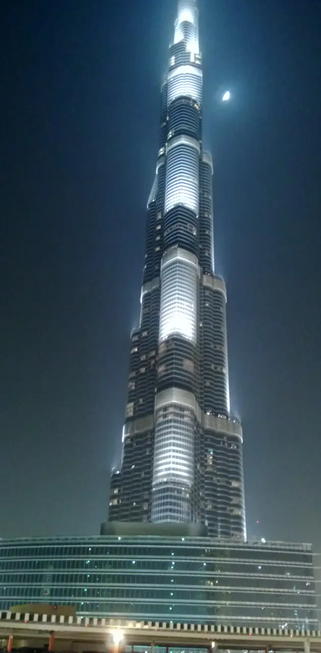 Burj Khalifa Moon