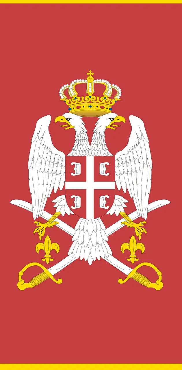Serbian Army Flag