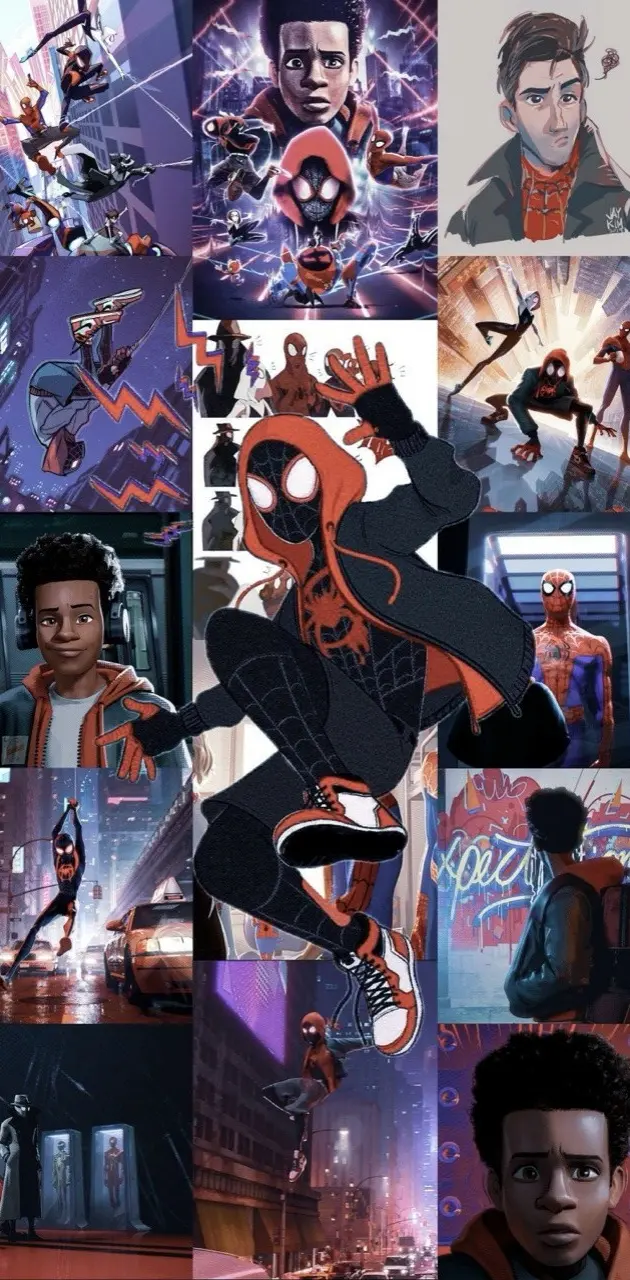 Spider Verse Collage