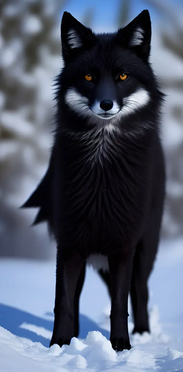 Black Artic Fox