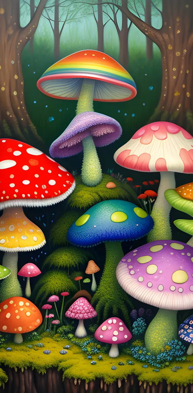 Mushroom circle 