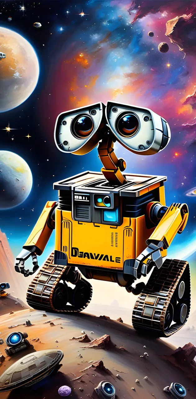 WALL-E in space