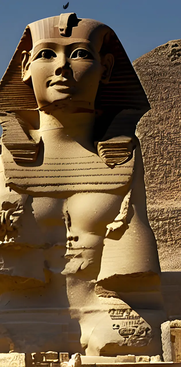 Egyptian stone sculpture