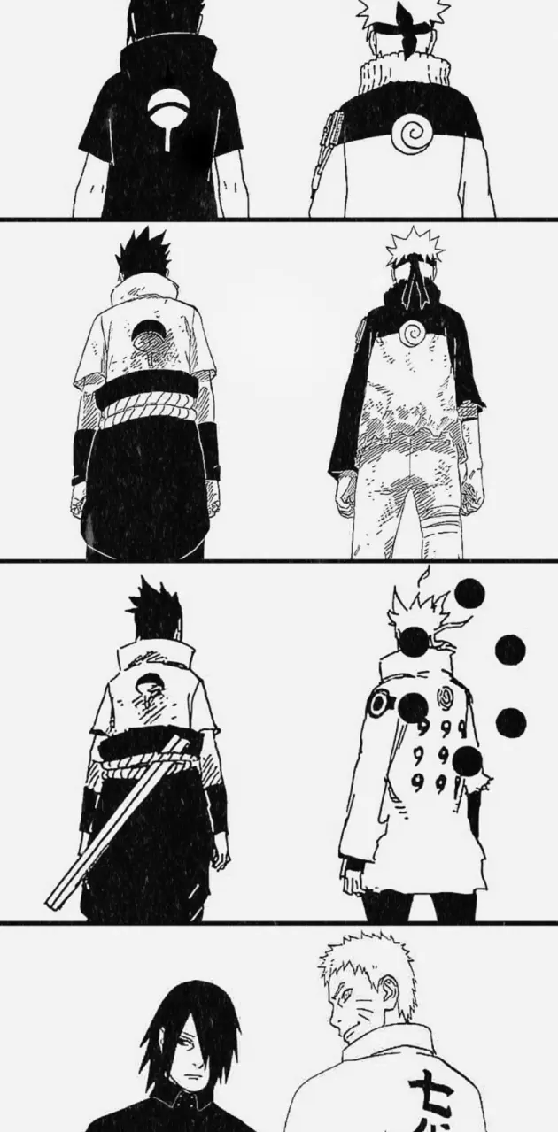 Naruto y sasuke