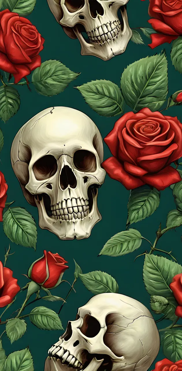 skulls n roses