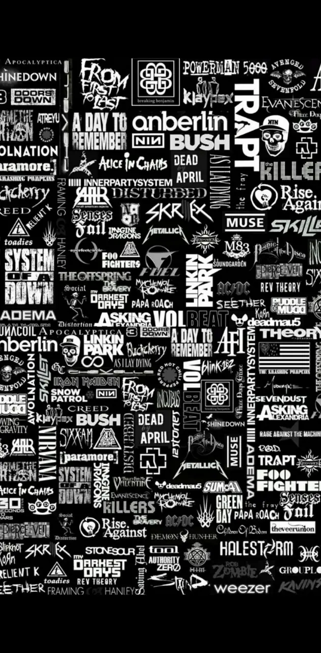 Rock logos