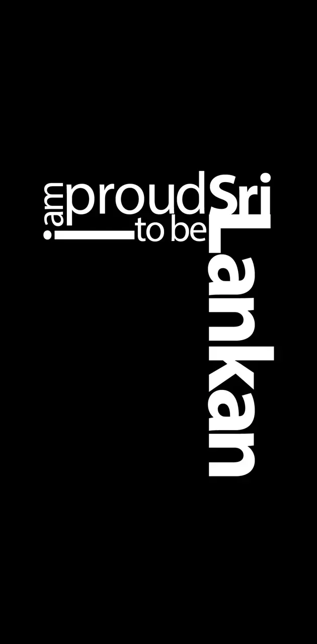 Proud Sri Lankan