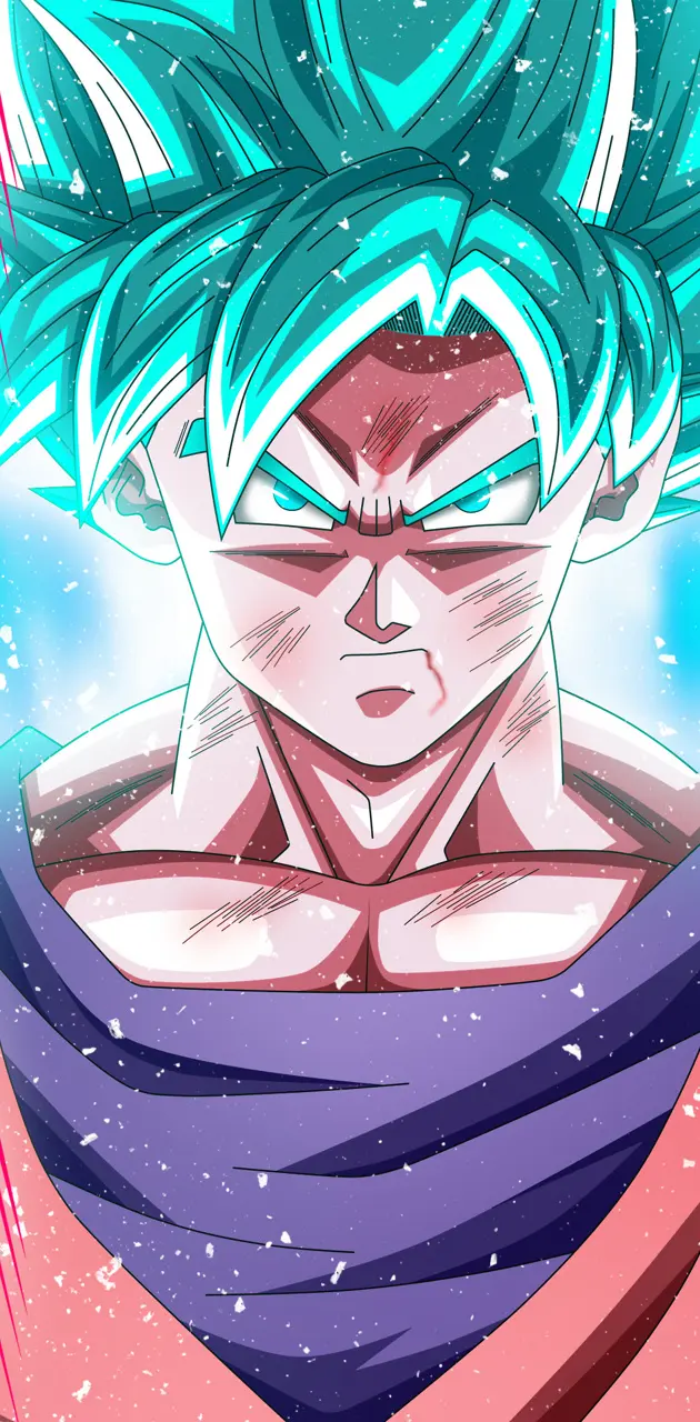 Goku ssj god wallpaper by silverbull735 - Download on ZEDGE™