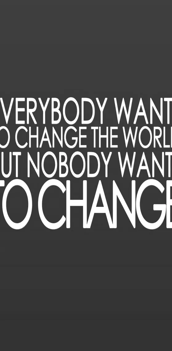 To Change