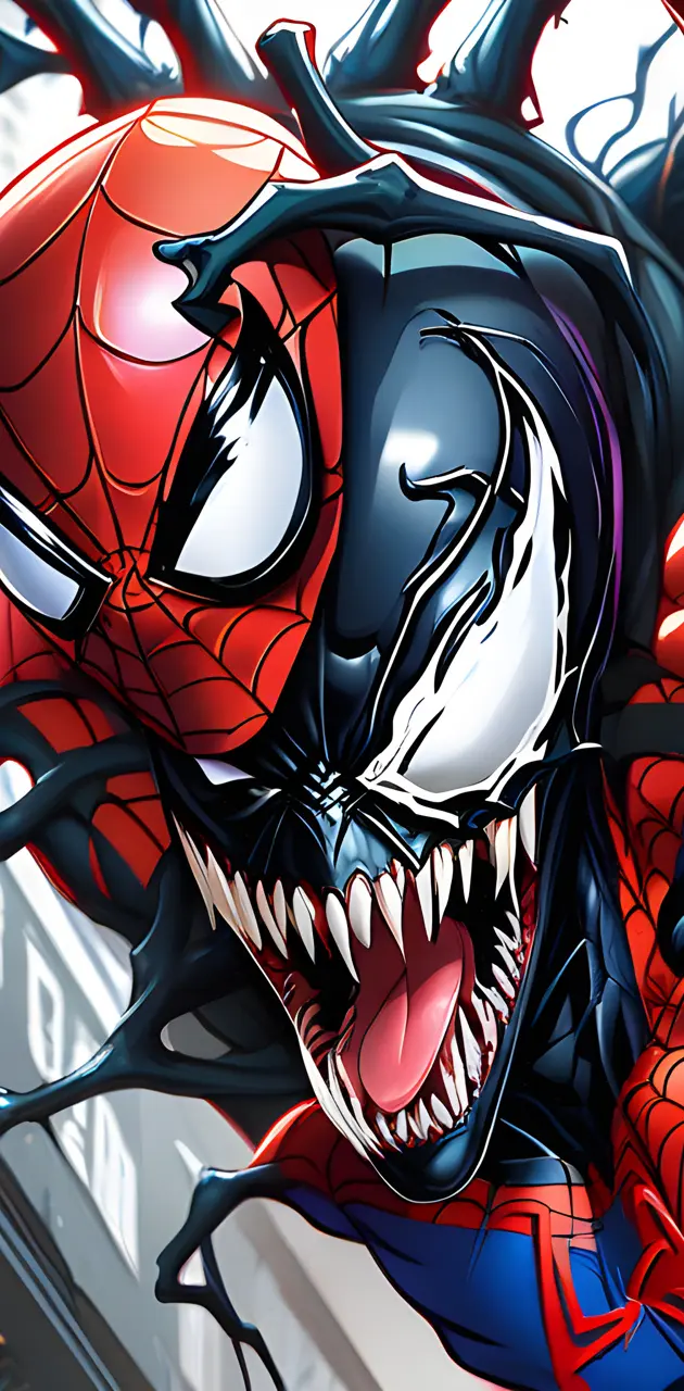 spider man inside venom