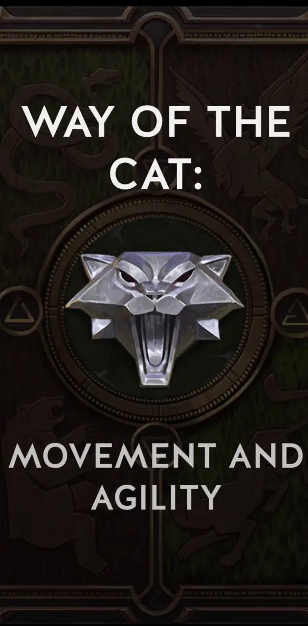 Cat medallion