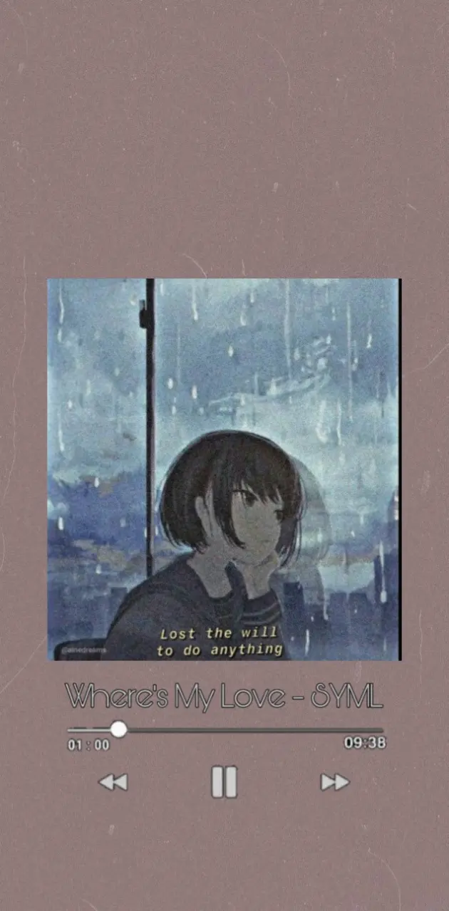 anime girl lonely