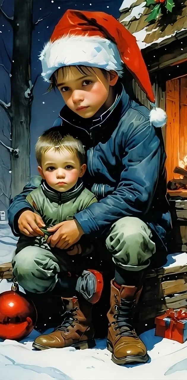 Christmas brothers  