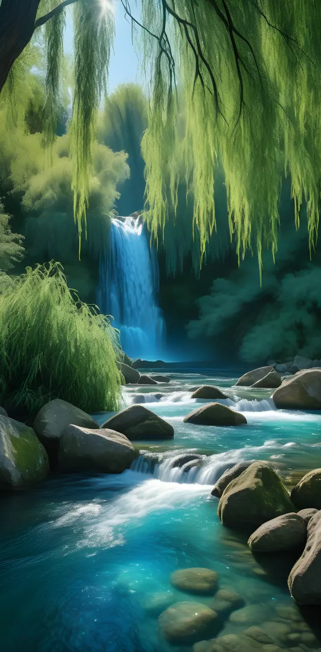 river waterfalls