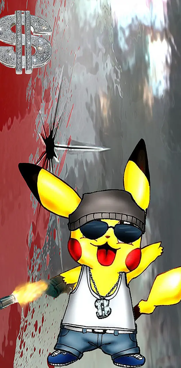 gangster pikachu