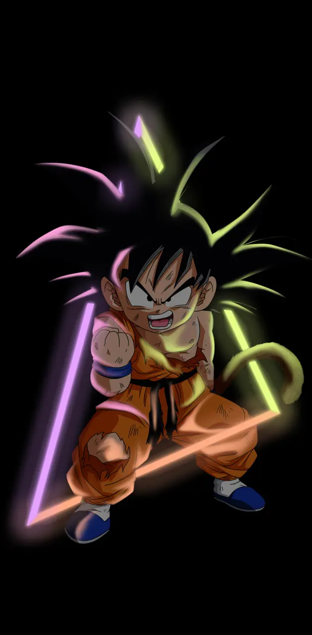 Young Goku Neon
