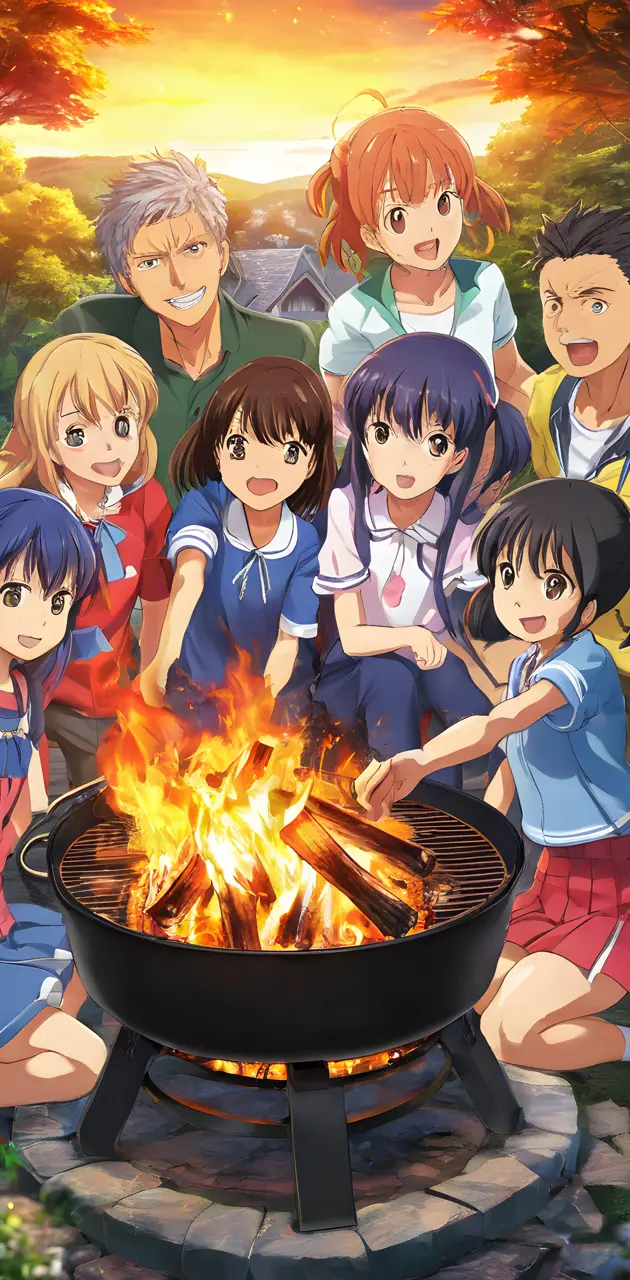 anime bonfire