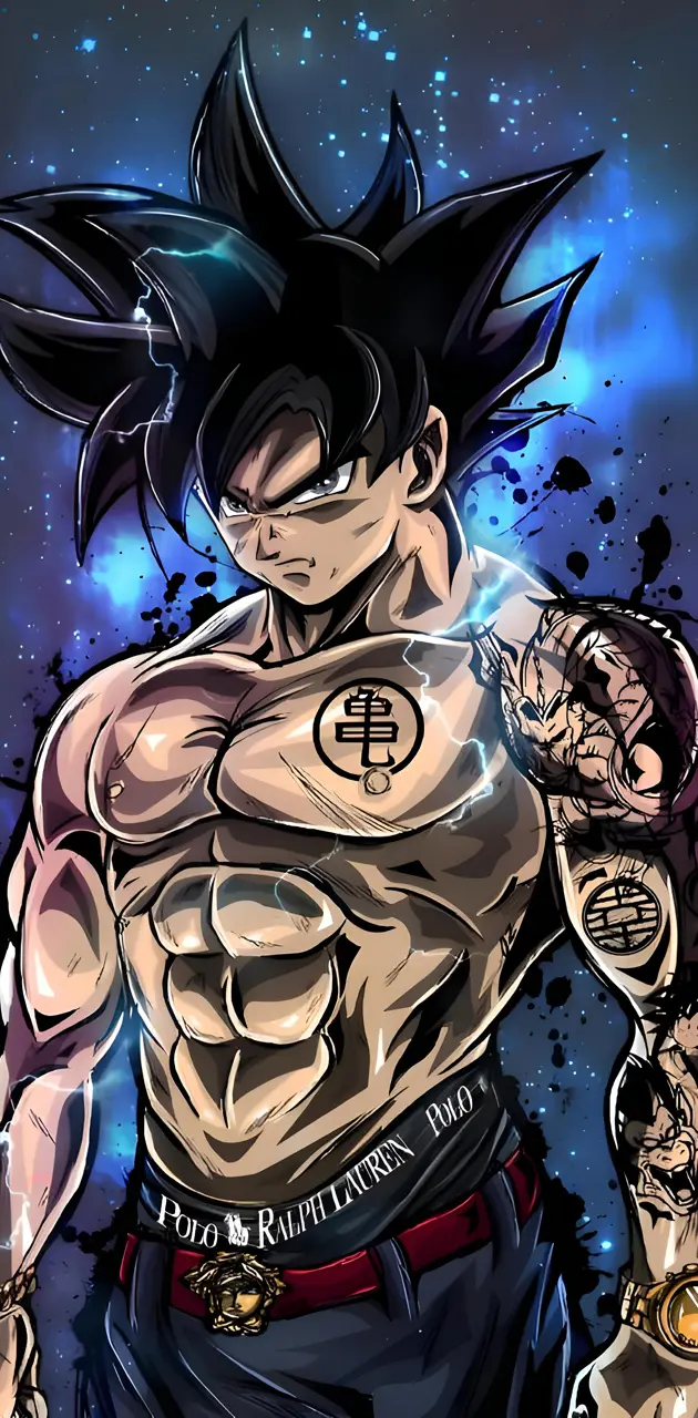 Goku con tattoo 