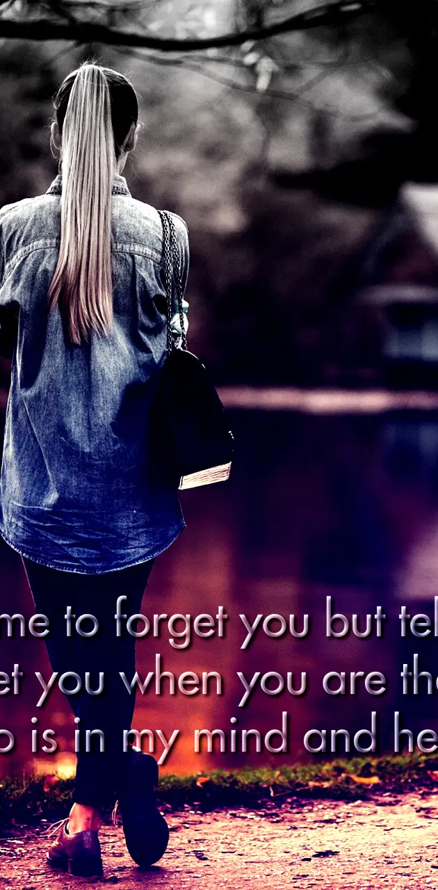 How To Forget You