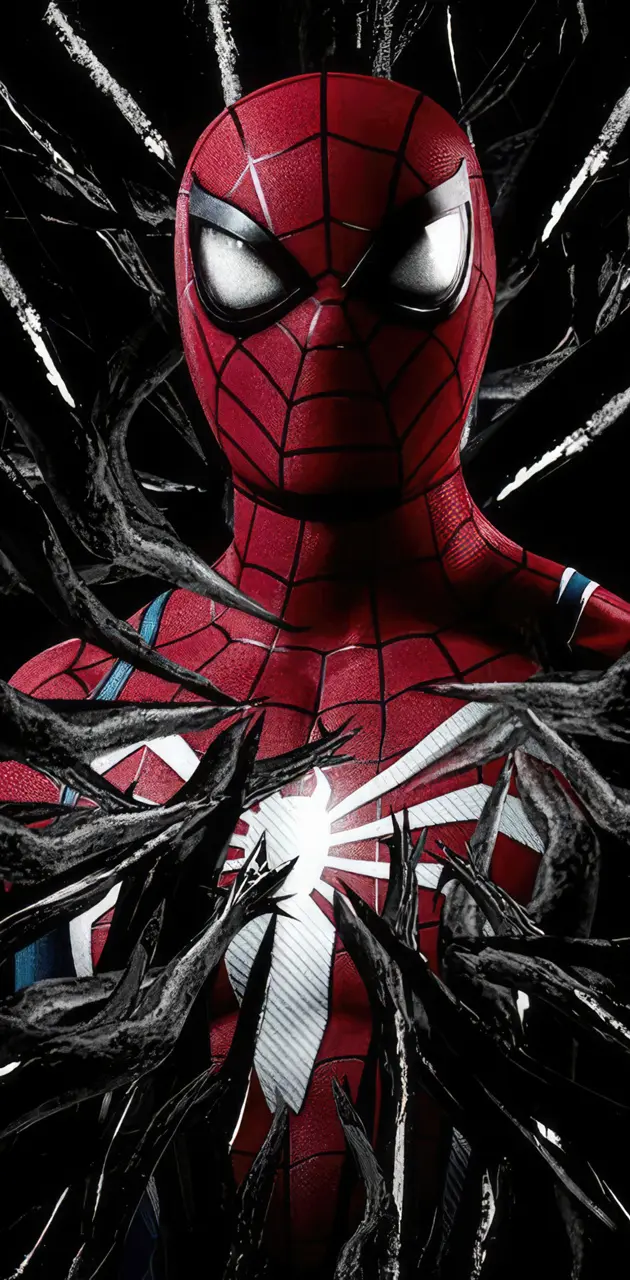 symbiote takes over Spiderman 