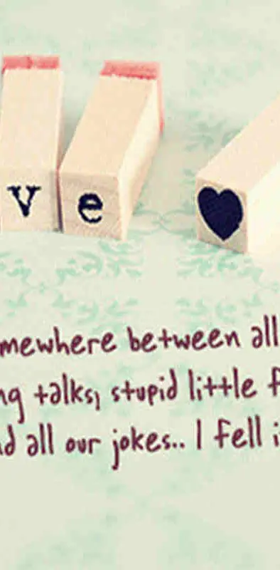 Fell In Luv Quote