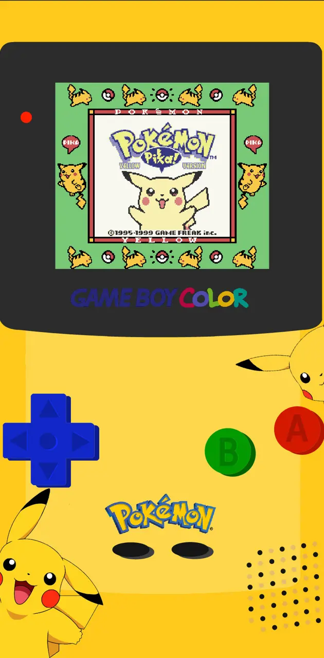 Pikachu Gameboy