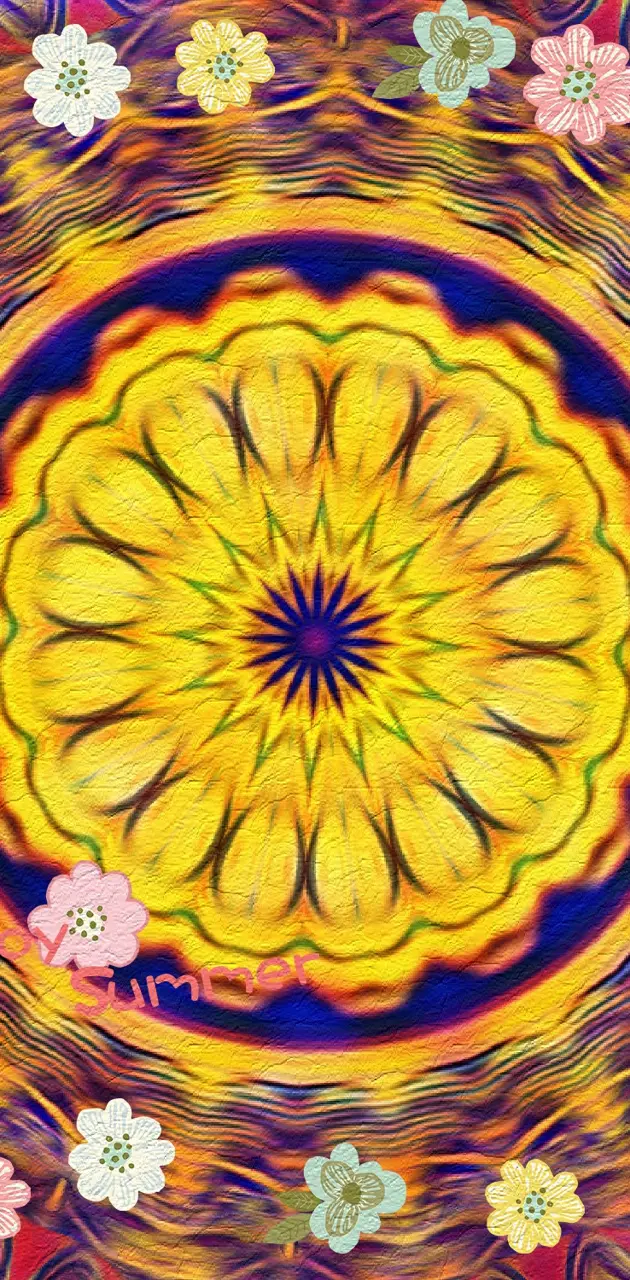 Kaleidoscope flower