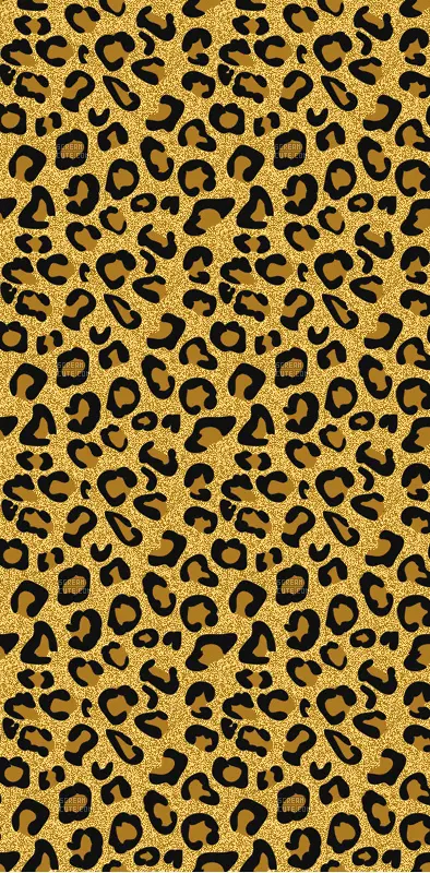 Gold Sparkly Cheetah