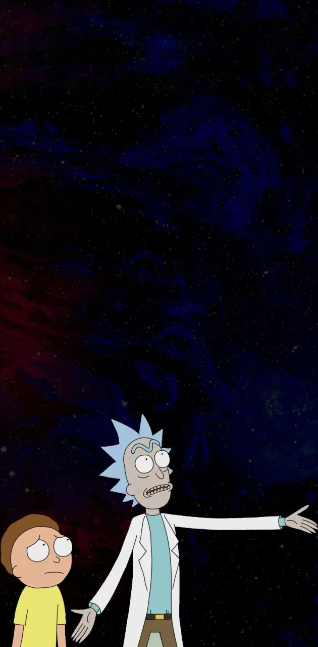 Rick Morty in space wallpaper by blackfox333 - Download on ZEDGE™