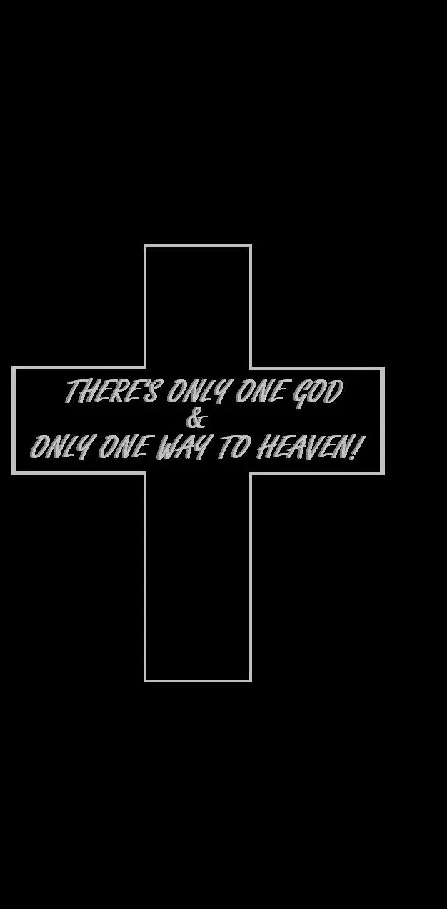One God Black Cross