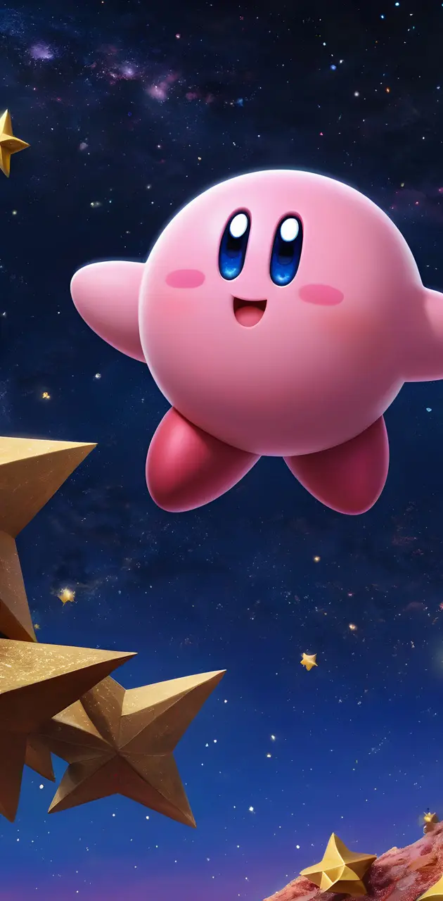 Kirby in space