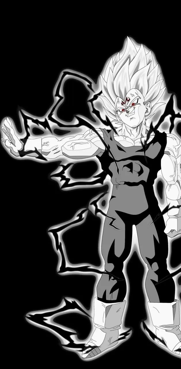 SSJ2 Vegeta (Majin) wallpaper by MarchineKiller45 - Download on ZEDGE™