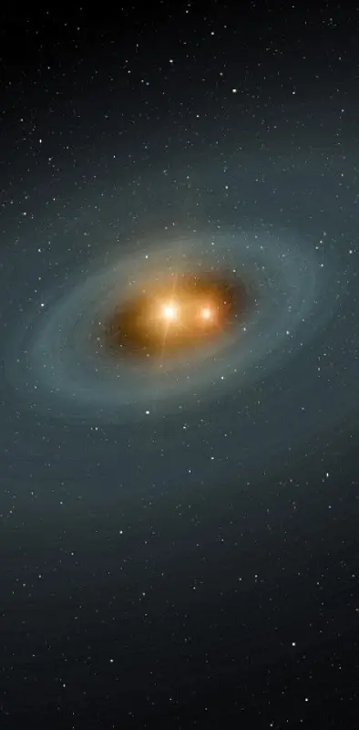 Black Cosmic Galaxy