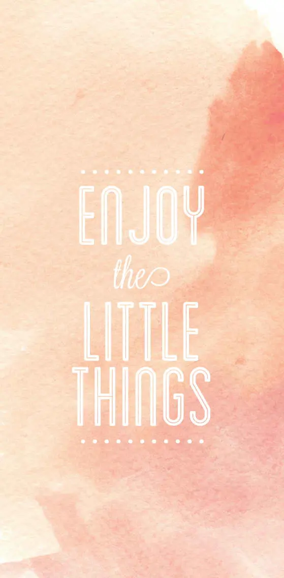 enjoy Little Thing