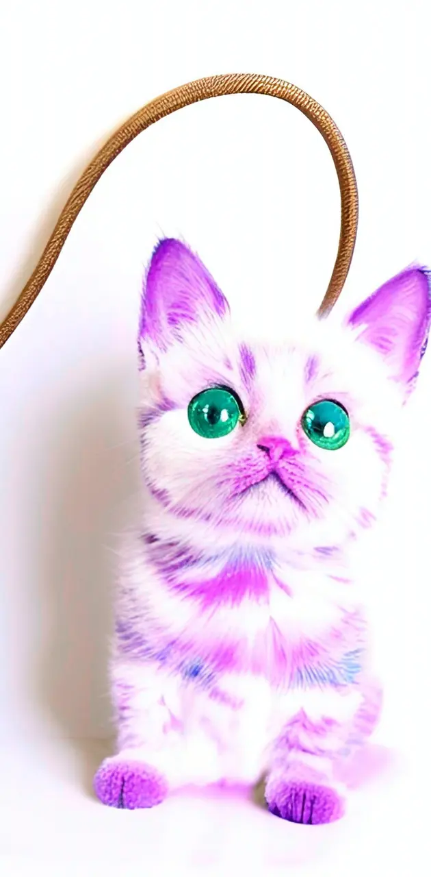 Pink weird cat