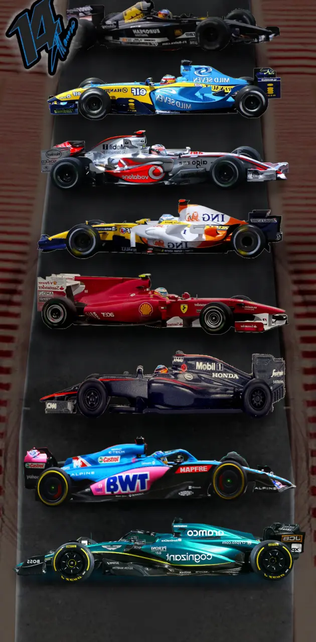 F1 FernandoAlonso cars
