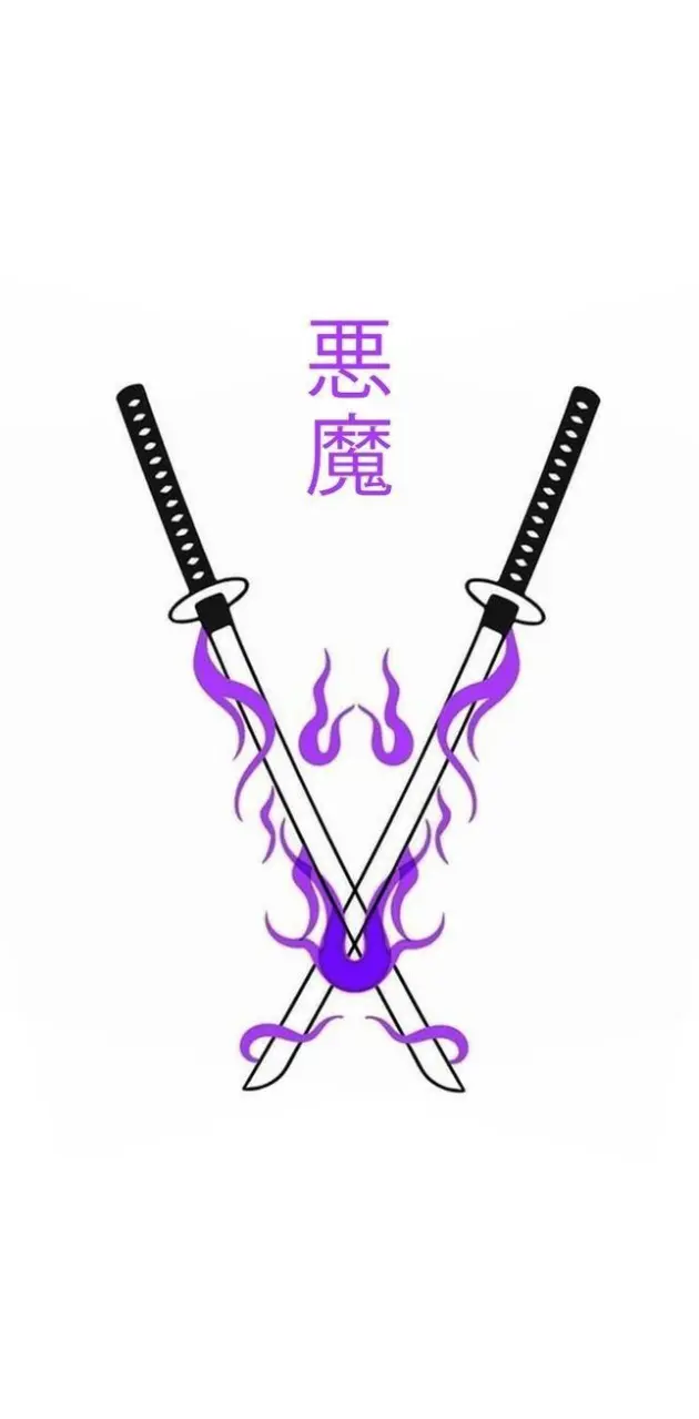 Katana purple