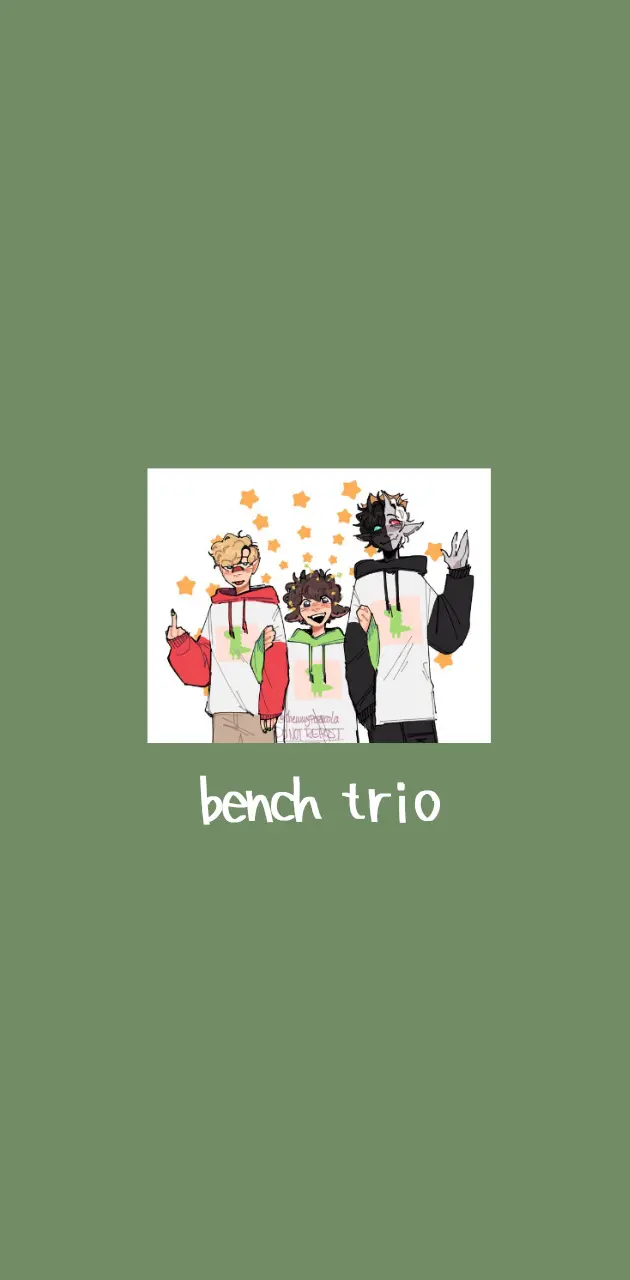 Bench trio